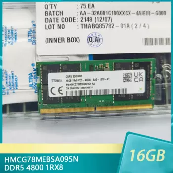 Для SK Hynix RAM HMCG78MEBSA095N 16G DDR5 4800 1RX8 PC5-4800B 16GB памяти для ноутбука
