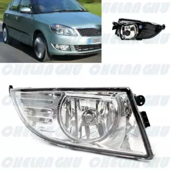 Для Skoda Fabia 2011 2012 2013 2014 2015 Автомобильные аксессуары Правый передний бампер Противотуманные фары 5J 0941702