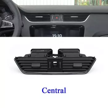 Для Skoda Octavia 3 A7 5E MK3 Автомобильная передняя и задняя приборная панель, вентиляционное отверстие, вентиляционная решетка переменного тока в сборе 2015-2021 5E 0820951 ,5Е 0819702 ,5ED 819203