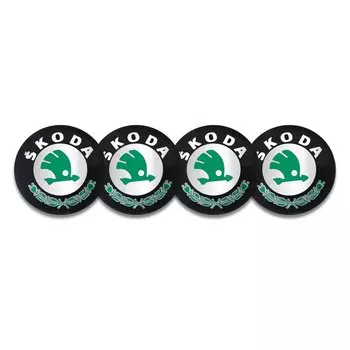 Для Skoda Rapid Fabia Octavia 2 A7 A5 A4 Yeti Superb 4 шт. 56 мм автомобильный Стайлинг, центральные колпаки ступиц, крышка обода, значок, эмблема, наклейка