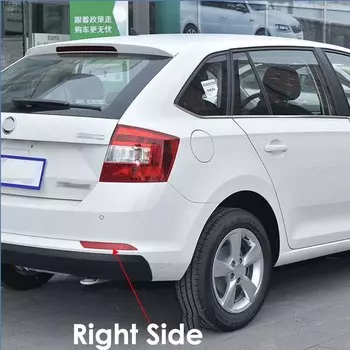 Для Skoda Rapid Spaceback 2013-2019 отражатели заднего бампера Предупреждение лампы стоп-сигналы
