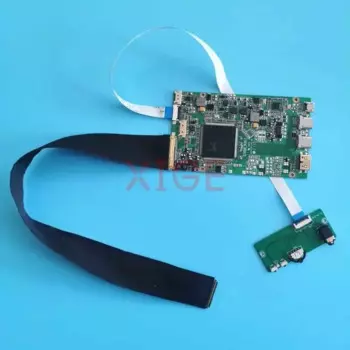 Для смартфона/N6C/NZ3/NZ4 4K плата контроллера драйвера 3840x2160 15,6 "2 типа c 40 контактов NE156QUM-N64 Screen HDMI-Mini Kit DIY