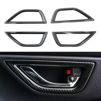 Для Subaru Forester SK 2019-2020 салонная дверная ручка автомобиля, чаша, накладки из АБС-пластика, 4 шт./компл.