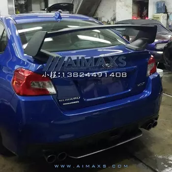 Для Subaru Impreza WRX STI Style 2007-2016 задний спойлер багажника ABS неокрашенный спойлер