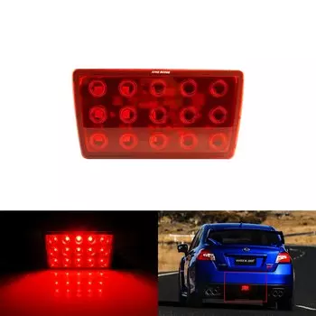 Для Subaru Impreza WRX XV Crosstrek LED F1 Style Задний противотуманный фонарь Задний стоп-сигнал Красный