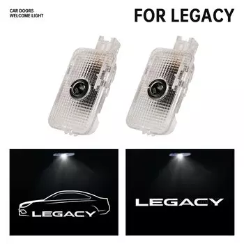 Для Subaru Legacy 2010 2011 2013 2014 2015 2016 2017 2018 2019 2020 BM BR BN BS Автомобильный логотип светодиодный дверные фонари лазерный проектор лампа