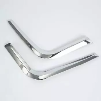 Для Subaru XV Crosstrek 2017 2018 2019 2020 ABS хромированная передняя противотуманная фара, накладка на противотуманную фару, молдинг для бровей, украшение, Стайлинг автомобиля