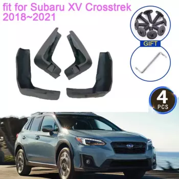 Для Subaru XV Crosstrek 2018 2019 2020 2021, брызговики, брызговики, расклешенные крылья, переднее и заднее колесо, аксессуары для стайлинга автомобилей