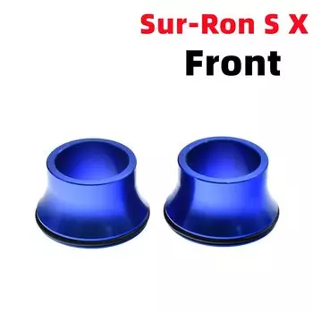 Для Surron светильник Bee S X Передняя Задняя ось ступицы распорки для электрического велосипеда мотоцикла модифицированные легкие детали CNC алюминий