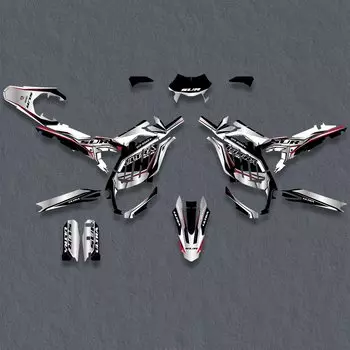 Для Surron Ultra Bee Motocross обтекатель Графический фон наклейки Набор наклеек для Sur-ron Ultra Bee 2024 2023 настроить