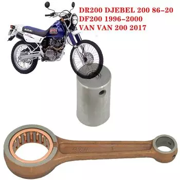Для Suzuki Djebel 200 DR200 1986-2020 DF200 1996-2000 VAN VAN 200 2017, детали мотоцикла, шатун двигателя, комплект шатунов