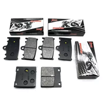 Для SUZUKI GSF400 1989 1990 1991 1992 1993 1994 Bandit 400 1995 1996 1997 GSF комплекты колодок передних и задних тормозных дисков мотоцикла