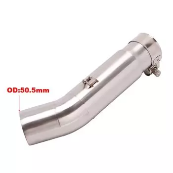 Для SUZUKI GSX-S 750 BK750 GSR750 GSXS750 GSX S750 2018-2022 выхлопная система мотоцикла, соединительная труба среднего звена, глушитель 51 мм