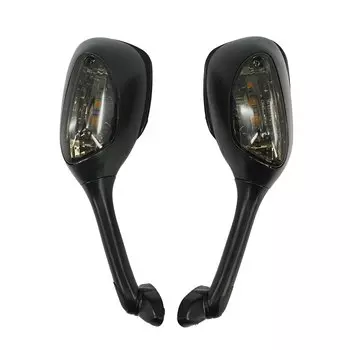 Для SUZUKI GSXR 600 750 1000 2006-2010 K6 K7 K8 SV650 650S мотоциклетные боковые зеркала заднего вида со светодиодный светильник указателем поворота