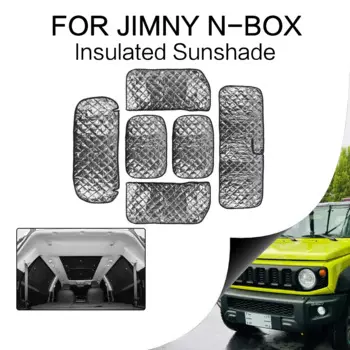 Для Suzuki Jimny 2019-2023 JB64 JB74 JB64W JB74W автомобильный козырек от солнца на переднее и заднее лобовое стекло, автомобильные аксессуары для интерьера, Стайлинг