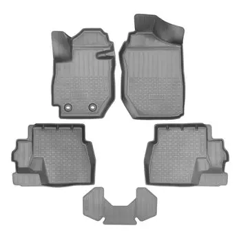 Для Suzuki Jimny с 2018- гв. (Сузуки Джимни) полиуретановые коврики в салон Norplast