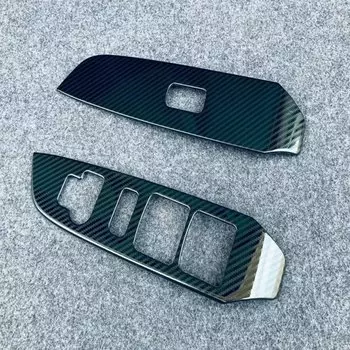 Для Suzuki Solio/Solio Bandit 2021 2022, подлокотник передней двери из нержавеющей стали, кнопка подъема окна, крышка панели управления переключателем управления стеклом