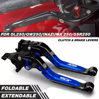 Для Сузуки Suzuki DL250/GW250/GSR250/INAZUMA 250 рычаг сцепления тормозной рычаг набор Складной Удлиненный регулируемых ручек рычаги аксессуары для мотоциклов Запчасти