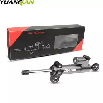 Для Suzuki SV1000 SV 1000 S SV1000S 2003-2018 2004 2005 2006 2007 2008 универсальный алюминиевый рулевой стабилизатор для мотоцикла, демпфер