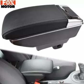 Для Suzuki Swift 2006 2007 2008 2009 ящик для хранения центральной консоли кожаный двухслойный 2005-2017 подлокотник подлокотник лоток