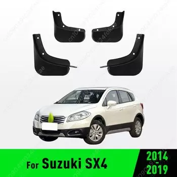 Для Suzuki SX4 S-Cross 2014 2015 2016 2017 2018 2019, крыло, брызговики, брызговики, брызговики, автомобильные аксессуары