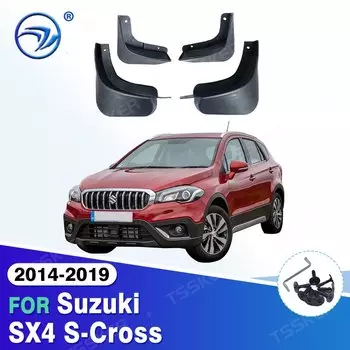 Для Suzuki SX4 S-Cross 2014 ~ 2019 брызговики на крыло брызговики аксессуары Maruti SX-4 SX 4 S Cross SCross