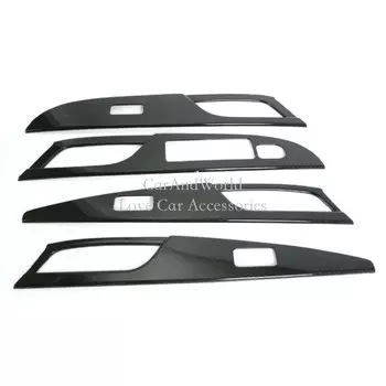 Для Suzuki SX4 S-Cross S Крест 2014-2020 хром оконный подъемный переключатель Панель Обложка интерьер дверная ручка отделка подлокотника автомобильные аксессуары