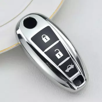 Для Suzuki Vitara Swift Ignis Kizashi SX4 Baleno Ertiga Samurai S-Cross TPU автомобильный чехол для дистанционного ключа, чехол для брелока, аксессуары