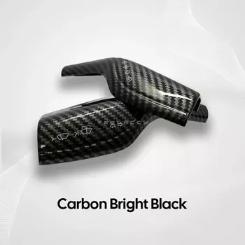 Для Tesla 2020 2021 2022 2023 2024 модель Y крышка рычага переключения передач внутренняя реконструкция патч защита рулевого колеса автомобильный дворник ABS