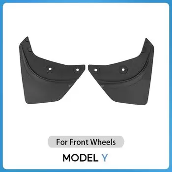 Для Tesla Model Y 2020-2024 автомобильные колеса брызговики брызговики переднее и заднее крыло новое обновление TPE брызговики протектор