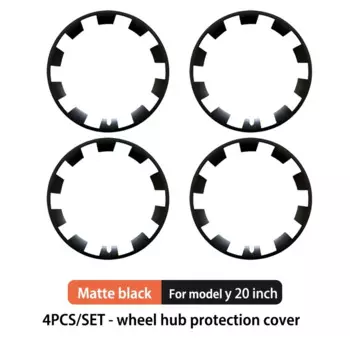 Для Tesla Model Y 20-дюймовый обод, ступица колеса, защитные диски, защитные накладки на колеса, автомобильные внешние аксессуары 2018-2024