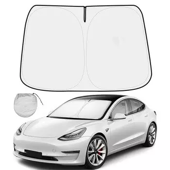 Для Tesla Model Y 3 2016-2022 2023 2024 Автомобильный козырек от солнца на переднее окно, козырек от солнца на лобовое стекло, модель 3 Y, аксессуары