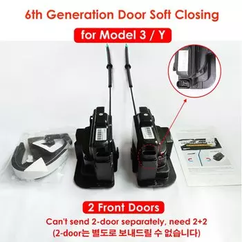 Для Tesla Model Y 3, мягкое закрытие, модель 3, Highland, мягкое закрытие, умное автоматическое электрическое всасывание, закрытие двери, открытие с высоким защитой от защемления