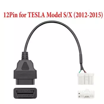 Новинка для Tesla OBD2 Диагностический кабель 26Pin 20pin 12-контактный разъем для OBDII 16-контактный адаптер для Tesla Model S Model X Model 3 Model Y