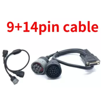 Для тестера Caterpillar 9-контактный + 14-контактный кабель CAT ET4 478-0235 538-5051 Диагностический инструмент Связь