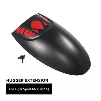 Для Tiger Sport 660 Sport660 2022 2023-аксессуары для мотоцикла ABS, удлинитель переднего крыла, удлинитель заднего брызговика