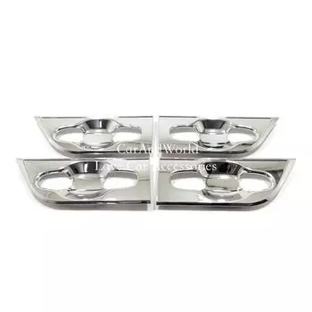 Для Toyota Alphard Vellfire 2015-2022, крышка рамы дверной ручки, хромированные наклейки из АБС-пластика, аксессуары для украшения автомобиля