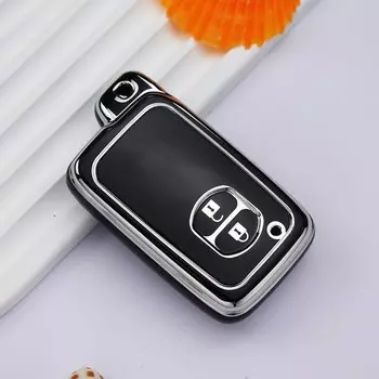 Для Toyota Aqua RAV4 Land Cruiser Camry Prado Corolla Prius чехол без ключа дистанционный брелок 2 3 4 кнопки 2013 2014 ТПУ Автомобильный ключ