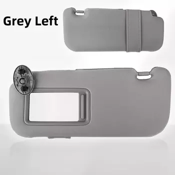 Для Toyota Auris Corolla 2007 - 2013 автомобильная лампа с зеркалом Серый Бежевый солнцезащитный козырек Левая Правая сторона водителя пассажира