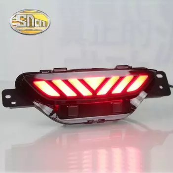 Для Toyota C-HR CHR 2016 2017 2018 SNCN Многофункциональный автомобильный светодиодный светильник на бампере, задний противотуманный фонарь, задний фонарь, автоматическая лампа, стоп-сигнал