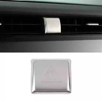 Для Toyota Camry 70 XV70 2018 2019 2020 Автомобильная внутренняя аварийсветильник лампа переключатель сигнальная Кнопка накладка наклейки аксессуары