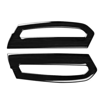 Для Toyota Camry 70 XV70 2018-2021 2022 2023 нержавеющая Автомобильная центральная консоль кондиционера вентиляционное отверстие крышка чехол отделка наклейки