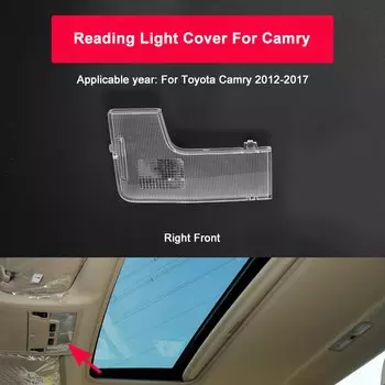 Для Toyota Camry крыша Передняя Задняя купольная карта ламсветильник для чтения крышка лампа для туалетного столика 2012-2017 81392-06040