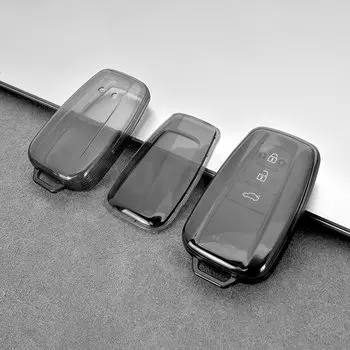 Для Toyota Camry RAV4 Avalon C-HR Prius Corolla 2018 2019 2020 2021, чехол из ТПУ с дистанционным управлением без ключа, чехол