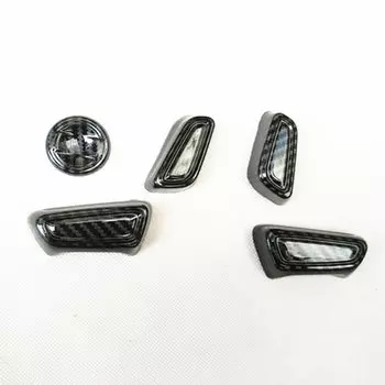 Для Toyota Camry XV70 2018 2019 2020 2021 2022 автомобильные аксессуары Регулируемая кнопка для сиденья пластиковая отделка