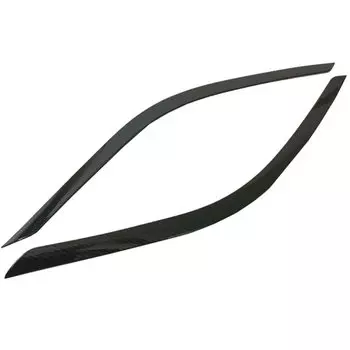 Для TOYOTA CHR C-HR 2016 2017 2018, стиль из углеродного волокна, передняя фара автомобиля, литая отделка, авто внешние аксессуары