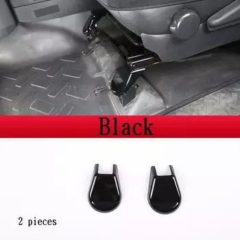 Для Toyota FJ Cruiser 2007-2021 ABS углеродное волокно/черное автомобильное переднее сиденье, защитный чехол, накладка, аксессуары для салона автомобиля