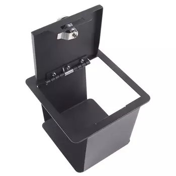 Для Toyota FJ Cruiser 2007-2021 черный автомобильный подлокотник для хранения, конфиденциальность, замок с паролем, сейф, аксессуары для салона автомобиля