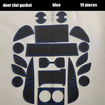 Для Toyota Harrier Venza XU80 2020 2021 2022 Автомобильный Дверной коврик нескользящий внутренний латексный специальный Модернизированный коврик