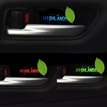 Для Toyota Highlander 2020, 2021, 2022, 2023, подлокотник для двери, атмосфера